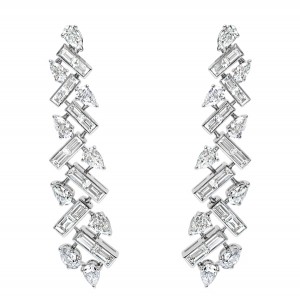 18K Diamond Stiletto Earrings